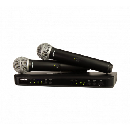 Set 2 microfoane wireless Shure BLX288E/PG58