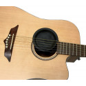 Saiba cauciuc flexibila pt inchierea soundhole-urilor la chitara acustica, GEWA 557.801
