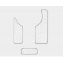 Pickguard transparent pt chitara clasica, 3 componente, GEWA 558.005