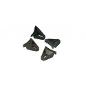 Set de 4 cleme prindere grila difuzor, 40x40 mm, Fonestar AN-4040