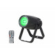 Pinspot cu LED COB si DMX, precum si telecomanda IR, Eurolite LED PST-10 QCL