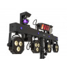 Bara compacta cu derby, spoturi, scanere, efect UV, port QuickDMX si geanta, Eurolite LED KLS Scan Next FX
