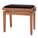 Scaun pian DeLuxe artar mat cu sezut negru, GEWA VE2 (130.130)