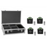 Set 4 efecte trusslight RGB+UV + flightcase, Eurolite Set 4x LED TL-3 RGB+UV Trusslight + Case