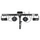 Set 4 lumini LED + 4 strobe + laser Showtec QFX