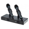 Set 2 microfoane wireless Sennheiser XSW 1-825 Dual Vocal