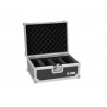 Flightcase pentru 4 spoturi plate, Roadinger Flightcase EC-4AC 4x AKKU Flat Light Series