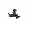 Cupla neagra pentru tub de 30 - 35 mm, sarcină maximă WLL 50 kg, Eurolite DEC-250 BK