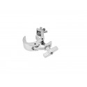Cupla cromata pentru tub de 30 - 35 mm, sarcină maximă WLL 50 kg, Eurolite DEC-250 SIL