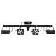 Set bara + lumini (laser + 2 derby + 2 proiectoare + strobo), Eurolite KLS Laser Bar PRO FX