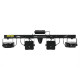 Set bara + lumini (laser + 2 derby + 2 proiectoare + strobo), Eurolite KLS Laser Bar PRO FX
