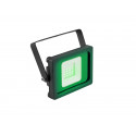 Proiector plat de exterior cu LED SMD verde, Eurolite LED IP FL-10 SMD green
