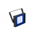 Proiector plat de exterior cu LED SMD albastru, Eurolite LED IP FL-10 SMD blue