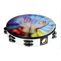 Tamburina cu 8 zurgalai, sir dublu, 10" "Ruach Spirit" , REMO PRAISE TA-9210-00-23
