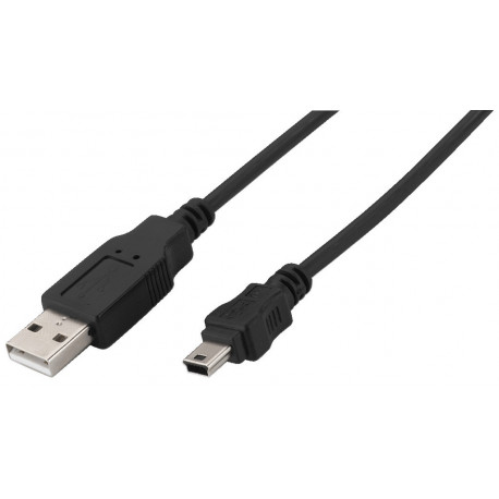 Cablu USB A - mini USB B Monacor USB-180BM