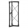 Truss decorativ negru de 500 mm Showgear Metal Deco-20 Triangle - Straight MDT20050
