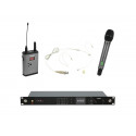 Set microfon + lavaliera wireless PSSO Set WISE TWO + Dyn. wireless microphone + BP + Headset 823-832/863-865MHz