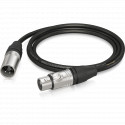 Cablu microfon XLR mama la XLR tata, 1.5 m, Behringer GMC-150