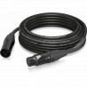 Cablu microfon XLR mama la XLR tata, 10 m, Behringer PMC-1000