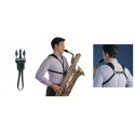 Curea junior neagra SOFT HARNESS pentru saxofon, Neotech 752.679