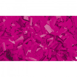 Rezerva confetti dreptunghiular Showtec 55 x 17mm, roz fluorescent, 1Kg
