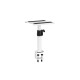 Stand monitor audio pentru birou Omnitronic TMO-2 Monitor Stand white