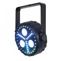 Proiector LED RGBUV Showtec Club Par Dizzy 3/8