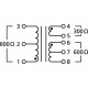 Transformator audio 1:1/2:1 pentru semnale de linie Monacor LTR-110