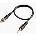 Cablu Jack – Jack 3.5 mm Stereo cu filet blocare / 40 cm Boya BY-WM6