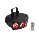 Efect de lumini cu LED-uri RGBW si strobo, Eurolite LED SCY-500 QCL