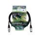 Cablu DMX, XLR mama-tata 3 pini, negru, 1,5m, Sommer Cable 30307456