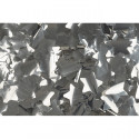 Rezerva confetti Showgear 55 x 55mm, ignifugat, stele argintii, 1 Kg