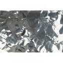 Rezerva confetti Showgear 55mm, ignifugat, rotunde argintii, 1 Kg