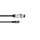 Cablu audio XLR mama la RCA tata, 2m Omnitronic 30224028
