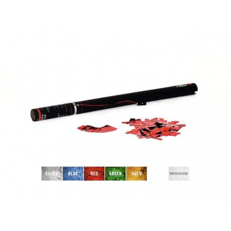 TCM FX Electric Confetti Cannon 80cm, rosu metalic, Eurolite 51708580