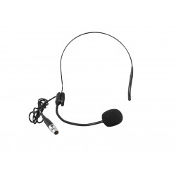 Microfon headset pentru transmitator UHF-E, Omnitronic UHF-E Series Headset Microphone black (13063360)