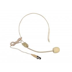 Microfon headset bej pentru transmitator UHF-E, Omnitronic UHF-E Series Headset Microphone skin-colored (13063362)