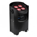 Proiector LED cu acumulator Showtec EventSpot 1600 Q4/BK