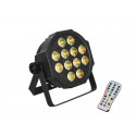 Proiector de podea cu color-mixing LED RGBW, Eurolite LED SLS-12 QCL Floor