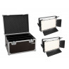 Set 2x LED PLL-360 6000K Panel + Case, Eurolite 20000601