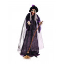 Vrăjitoare de Halloween cu matura, animată, EuroPalms 83314624