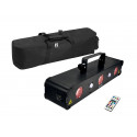 Set LED Multi FX Laser Bar + Soft Bag, Eurolite 20000933