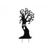 Silueta Halloween de metal arbore fantoma, 150cm, EuroPalms 83505104