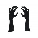 Siluet Halloween brate, 40cm, EuroPalms 83505005