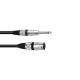 Cablu audio Jack 6.3 mono la XLR tata Omnitronic 3022519B-2m